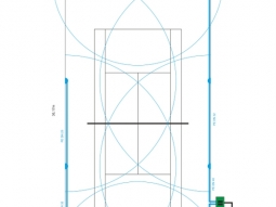 23. Závlahový systém - tenisový kurt
